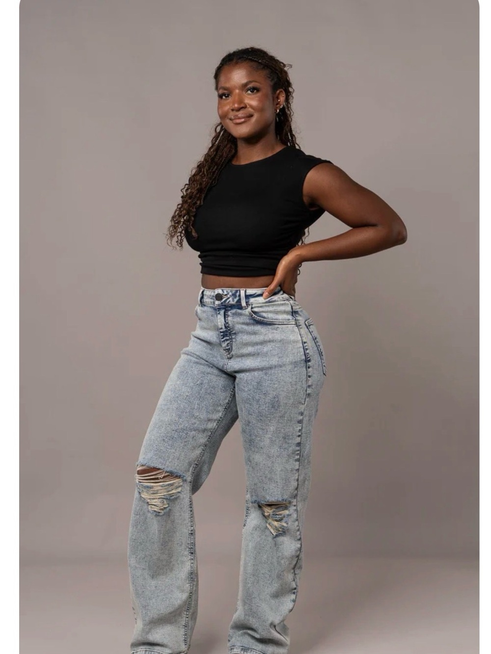 Fitjeans Fit Jeans Ripped Baggy 80’s Jeans